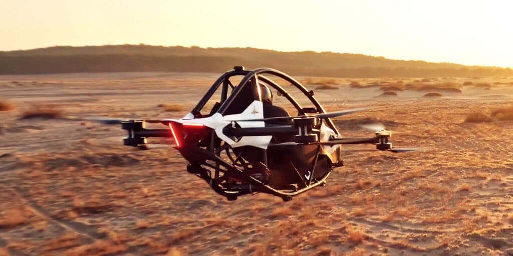 Jetson one: l’inizio delle corse aeree eVTOL