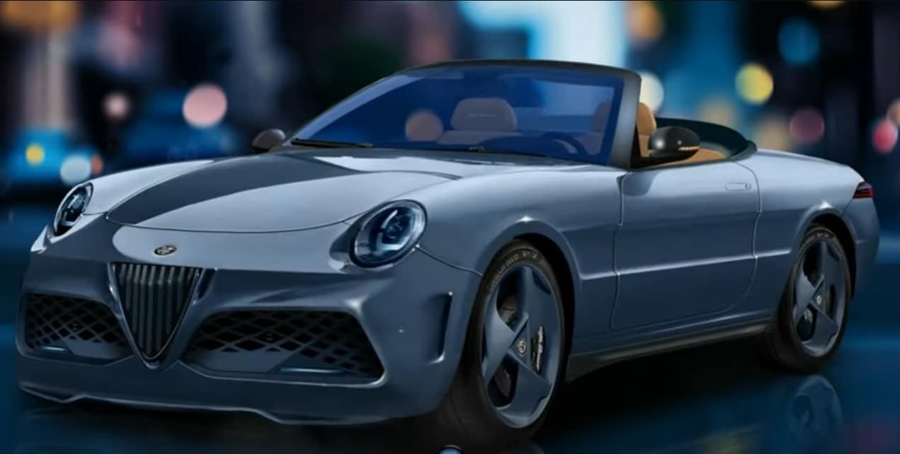 Nuova Alfa Romeo Duetto: il suo ritorno in futuro non è da escludere [VIDEO RENDER]