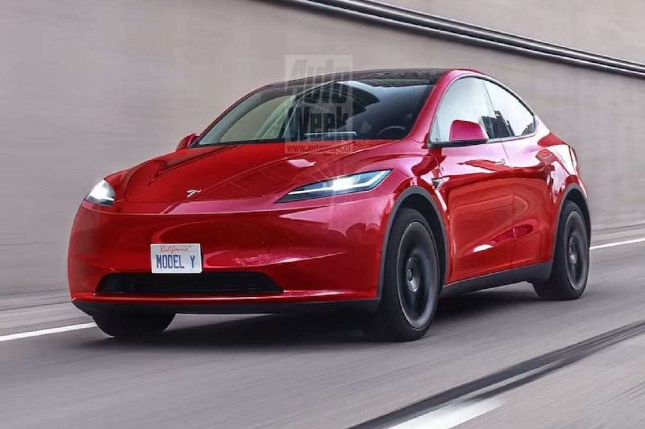 Tesla Model Y Juniper: aumenta la produzione nella Gigafactory di Shanghai [RENDER]