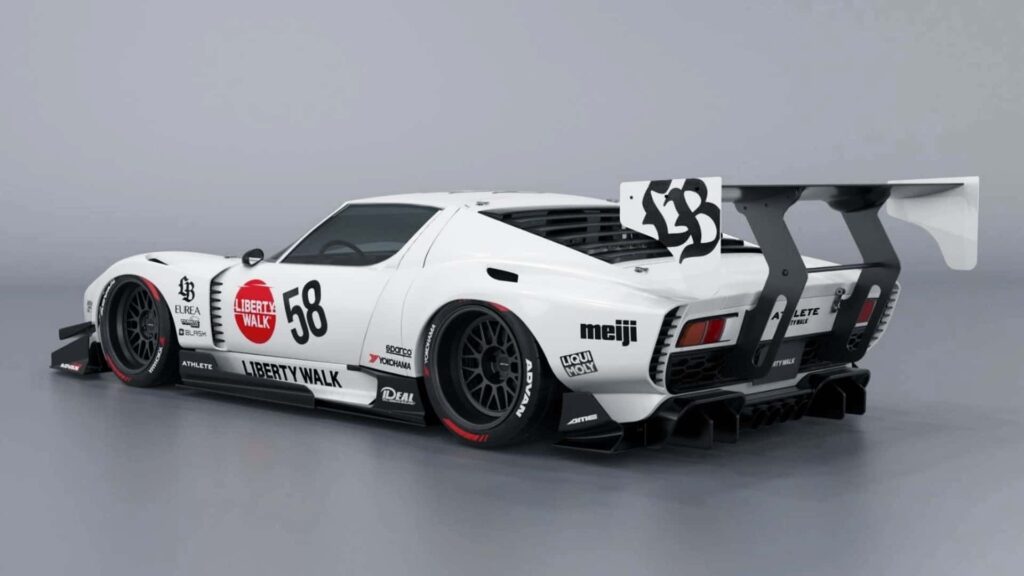 Liberty Walk trasforma la Lamborghini Miura: debutto al Salone dell'Auto di Tokyo