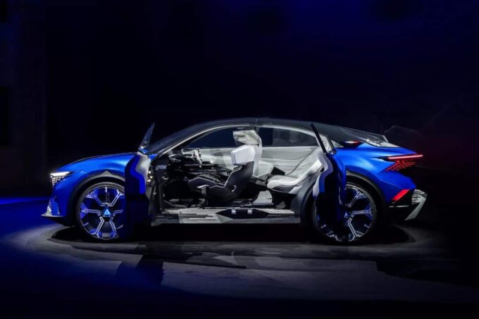 Alpine A390 Beta - Progettazione