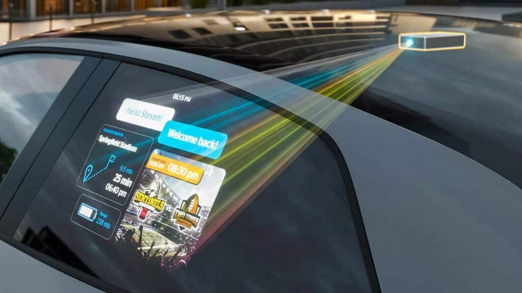 Continental: la nuova tecnologia trasforma i finestrini laterali in display ad alta tecnologia