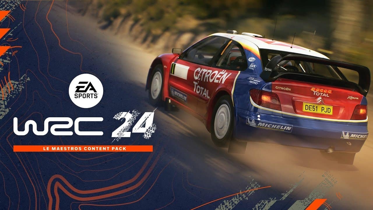 EA Sports WRC 24 annuncia il lancio del Pacchetto Contenuti Le Maestros [VIDEO]
