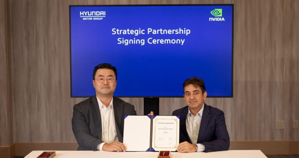Hyundai Motor Group e Nvidia annunciano partnership per accelerare lo sviluppo di soluzioni AI per la mobilità