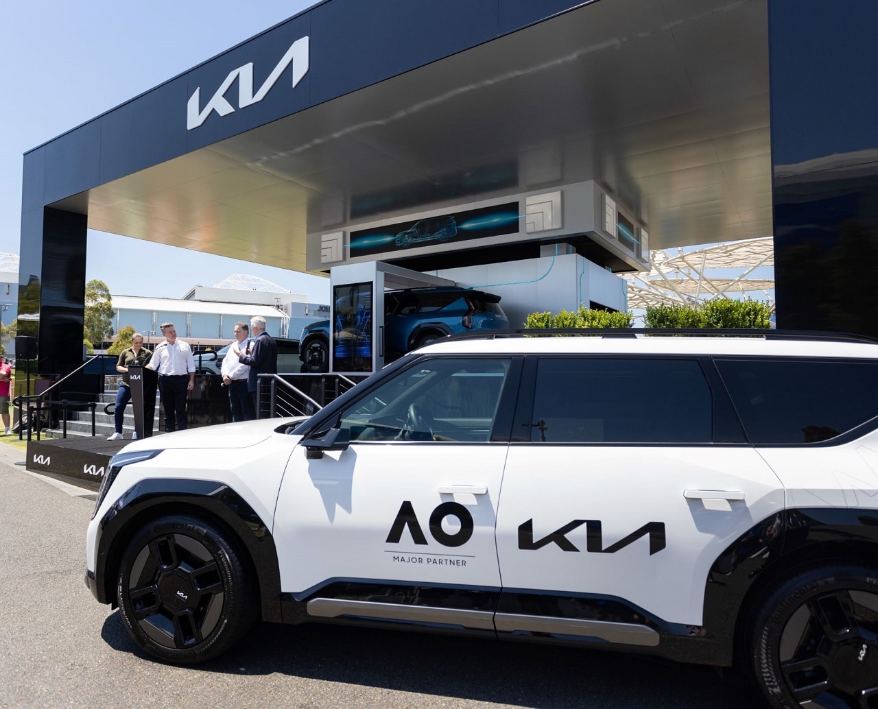Kia mette a disposizione una flotta di 130 veicoli ibridi ed elettrici per gli Australian Open 2025