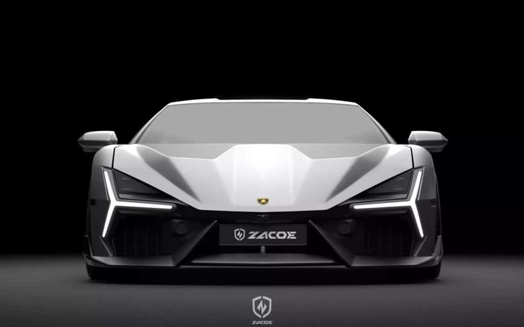 La Lamborghini Revuelto diventa un jet stealth grazie al bodykit di Zacoe