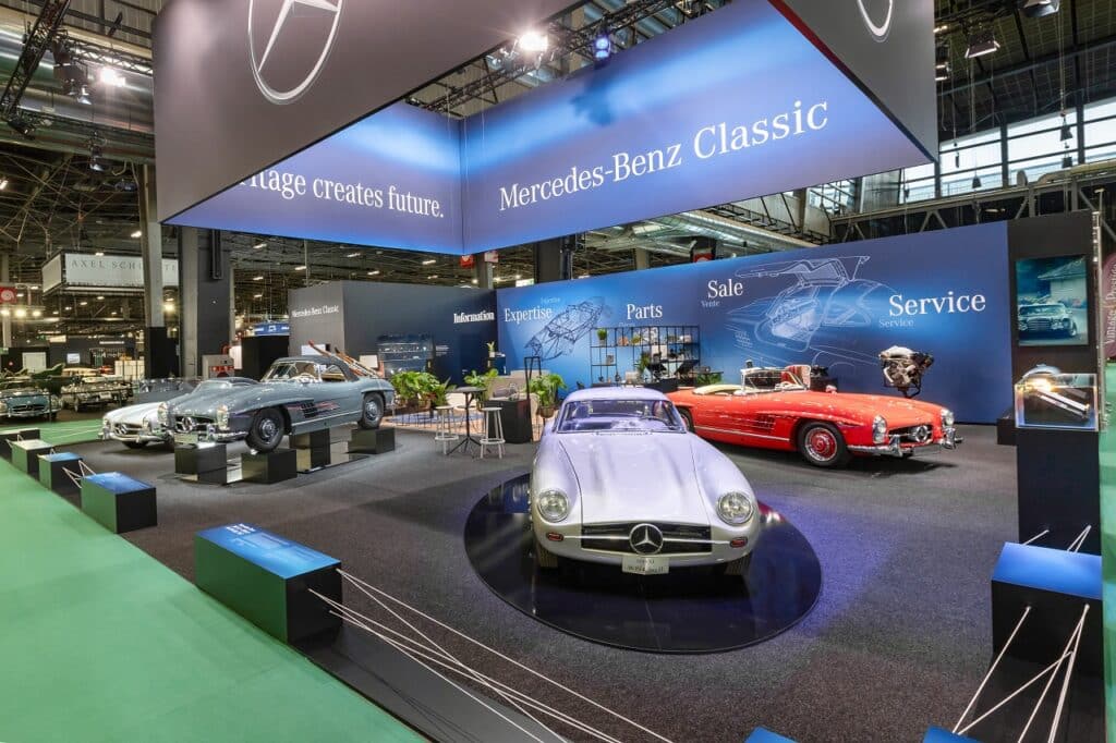 Mercedes-Benz 600 di Maria Callas e la visionaria C 111-II protagoniste al Rétromobile 2025