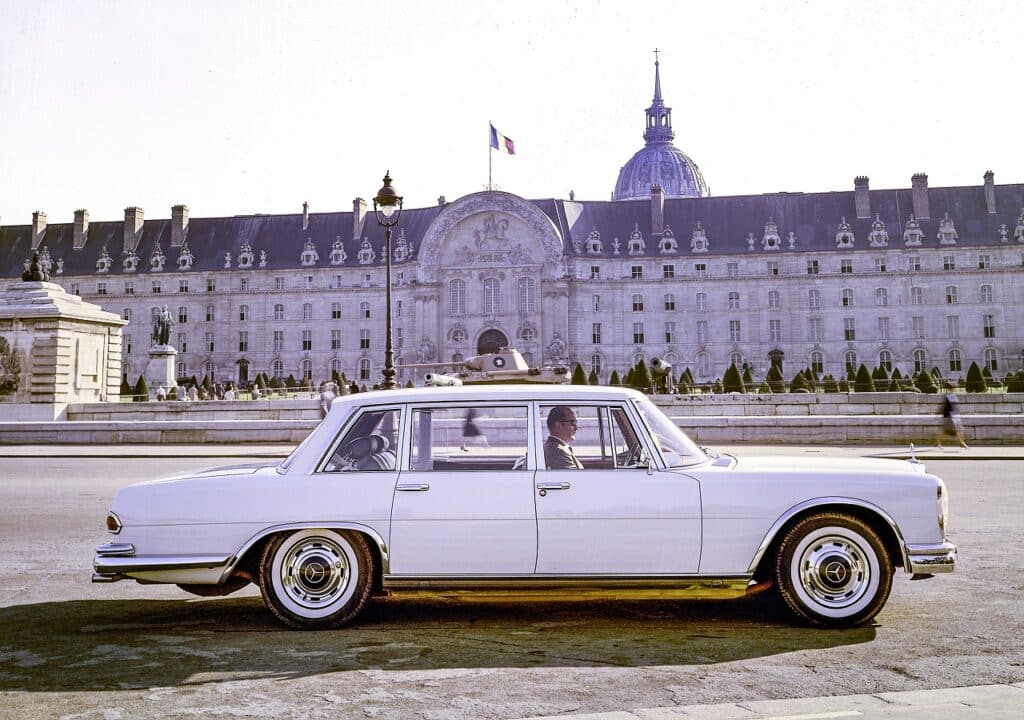 Mercedes-Benz 600 di Maria Callas e la visionaria C 111-II protagoniste al Rétromobile 2025