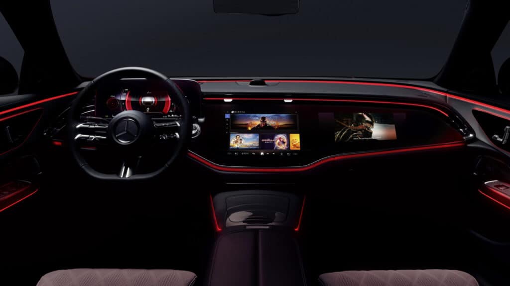 Mercedes: il cinema arriva sulle auto della Stella al CES 2025