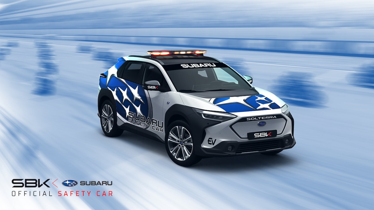 Subaru Solterra: sarà la safety car del Mondiale Superbike 2025