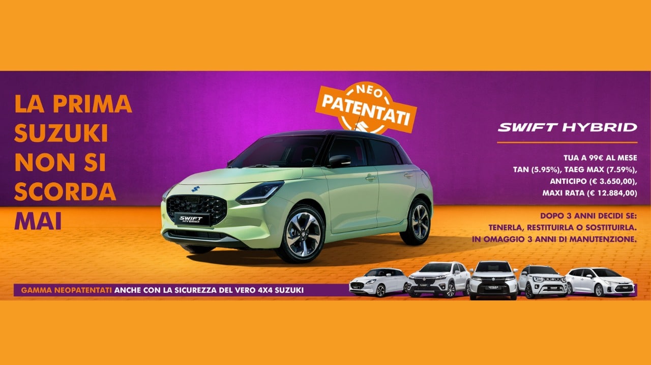 Suzuki: con il nuovo codice della strada si amplia la gamma per i neopatentati