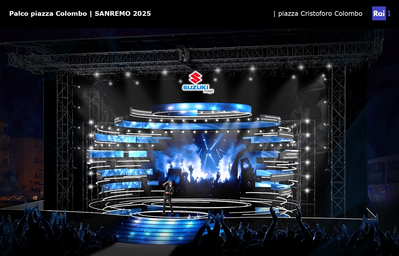 Suzuki scelta come Auto del 75° Festival di Sanremo