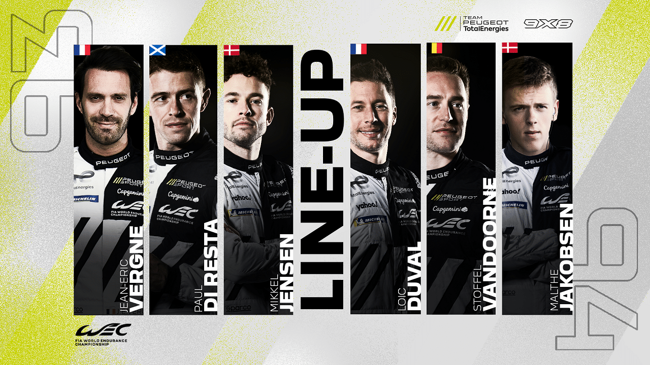 Peugeot TotalEnergies: il team ha svelato la sua squadra piloti per il 2025