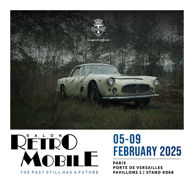 Touring Superleggera parteciperà a Retromobile 2025