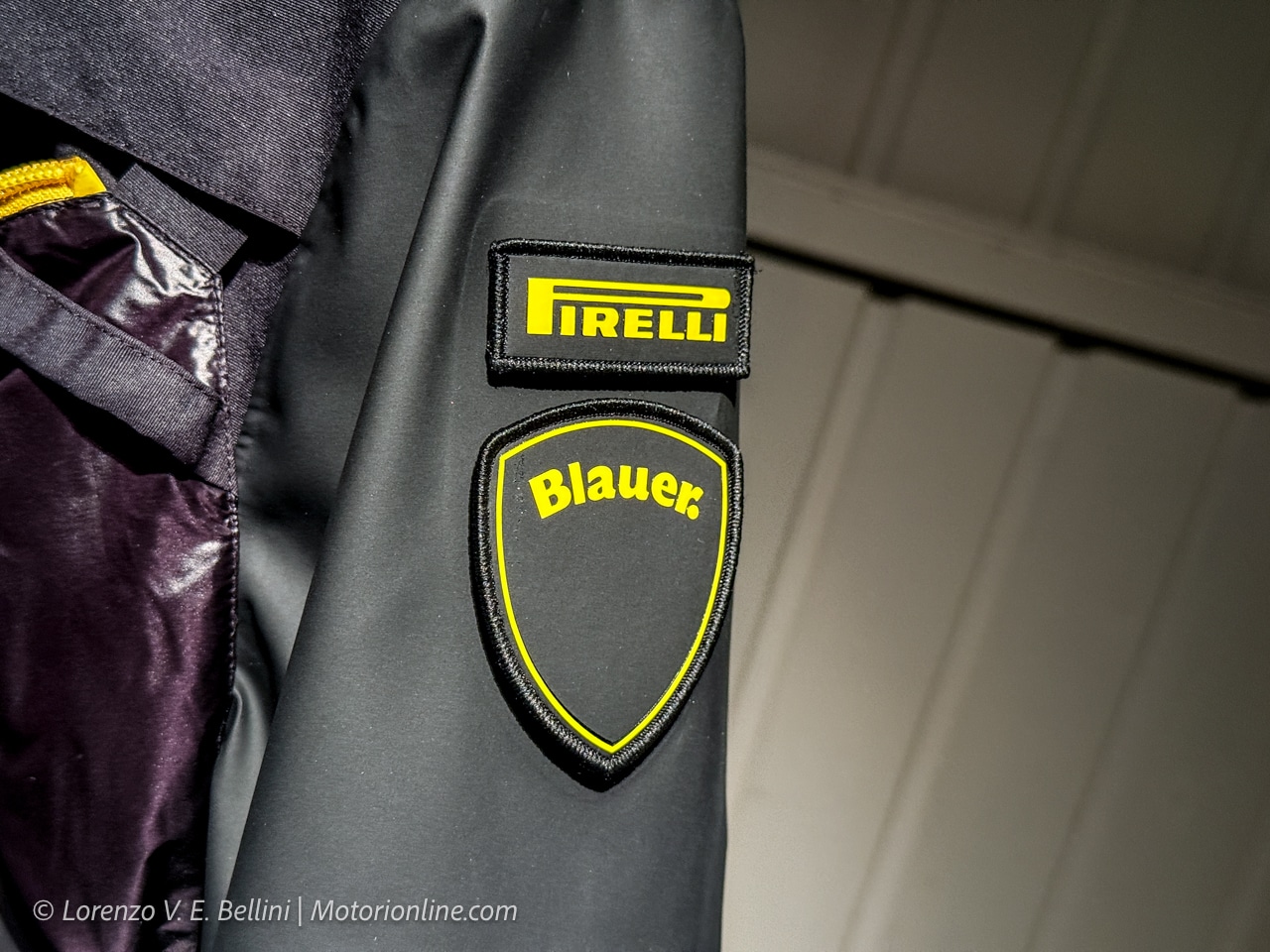 Blauer x Pirelli Logo