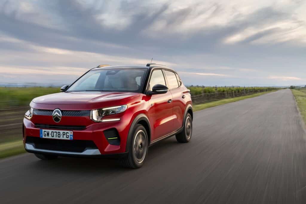 Citroën ë-C3 premiata come "Best Value Electric Car" ai Driving Electric