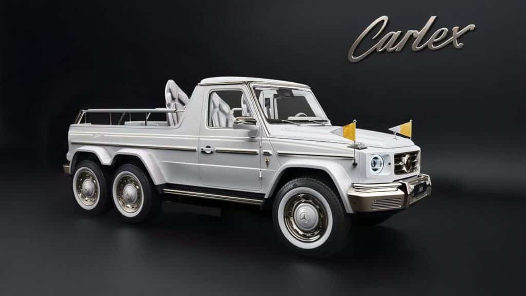 Mercedes-Benz Classe G 6×6: la papamobile secondo Carlex Design