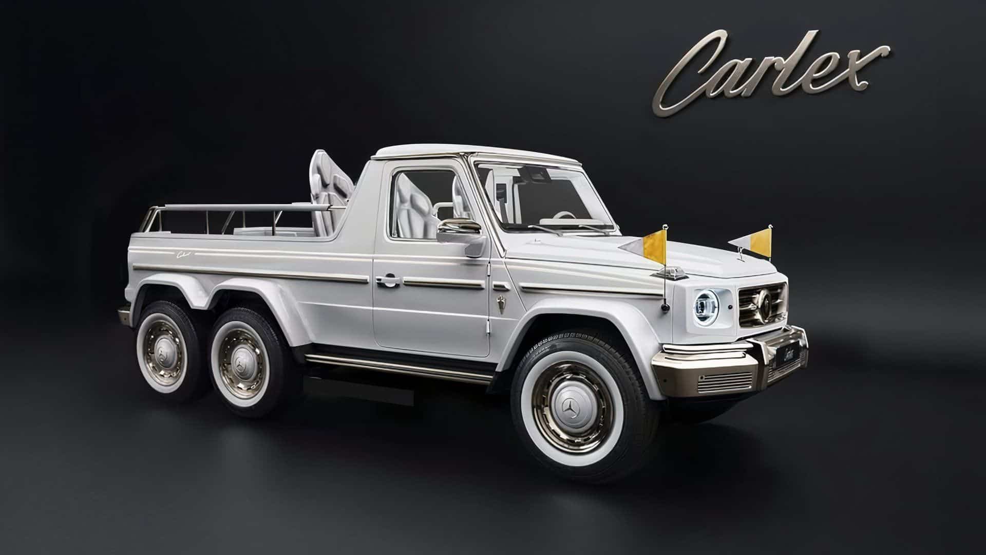Mercedes-Benz Classe G 6×6: la papamobile secondo Carlex Design