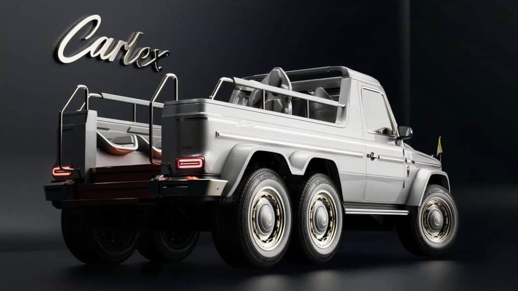 Mercedes-Benz Classe G 6x6: la papamobile secondo Carlex Design