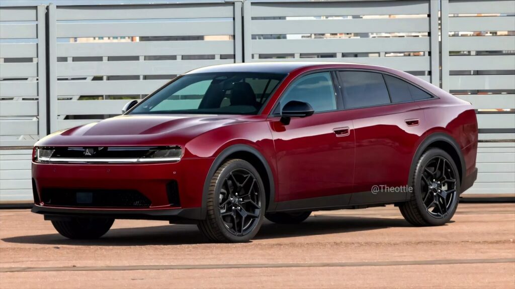 Nuova Dodge Dart: ecco come sarebbe su base Peugeot 408 [VIDEO RENDER]