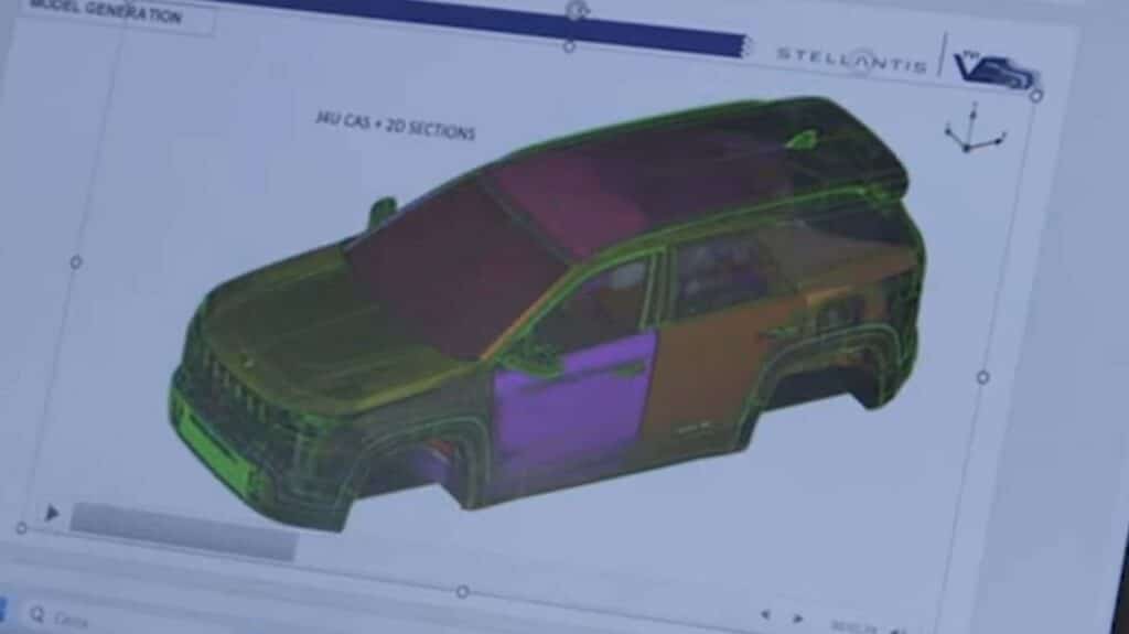 Nuova Jeep Compass: trapelano nuove immagini in un video di Stellantis