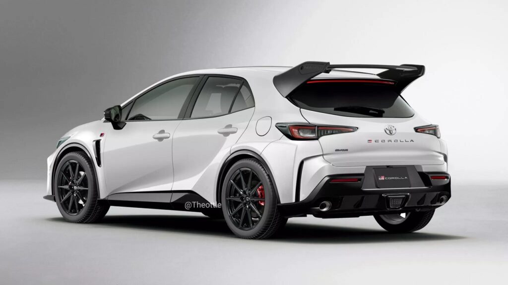 Nuova Toyota GR Corolla: la nuova versione debutterà nel 2027 [RENDER]