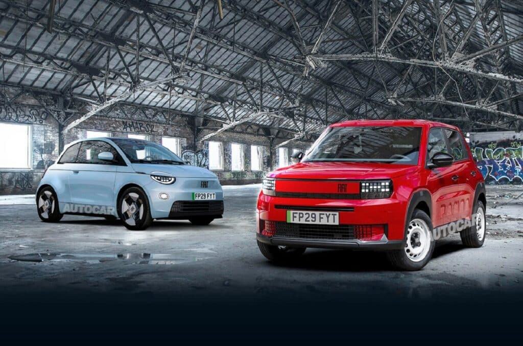 Nuove Fiat Panda e 500 in arrivo entro il 2030 completeranno la trasformazione del brand Fiat [RENDER]