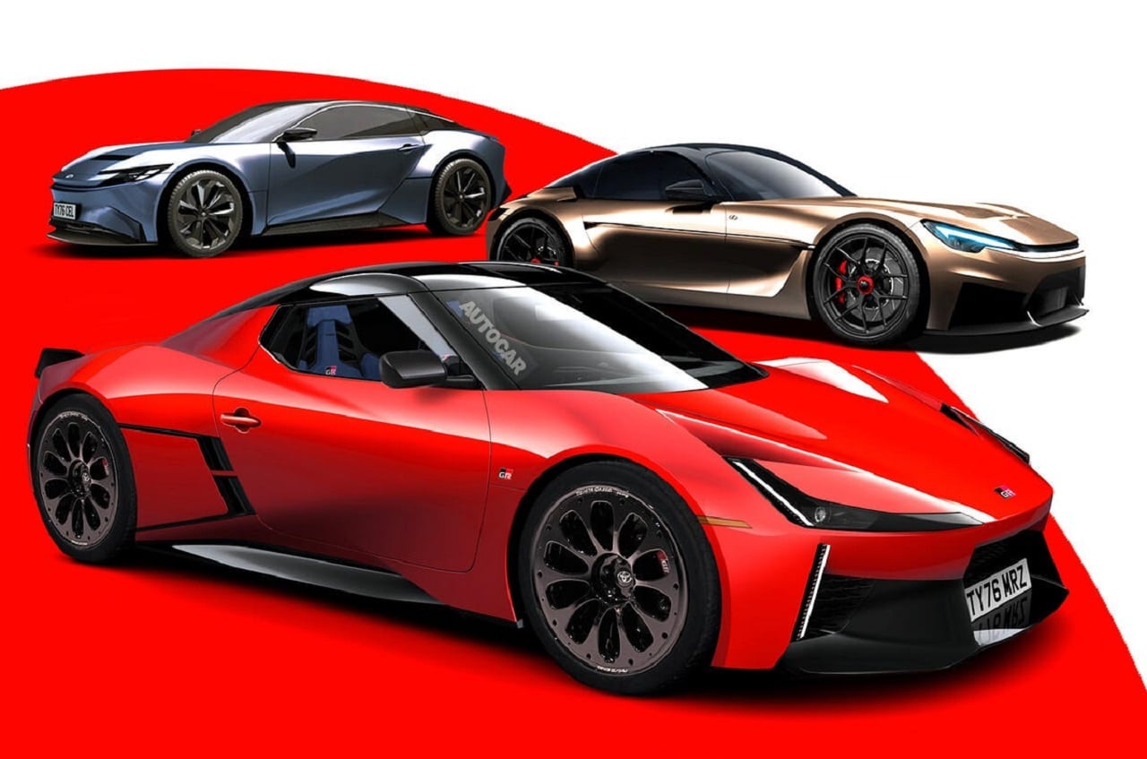 Toyota prepara le nuove MR2, Celica e Lexus LFA [RENDER]