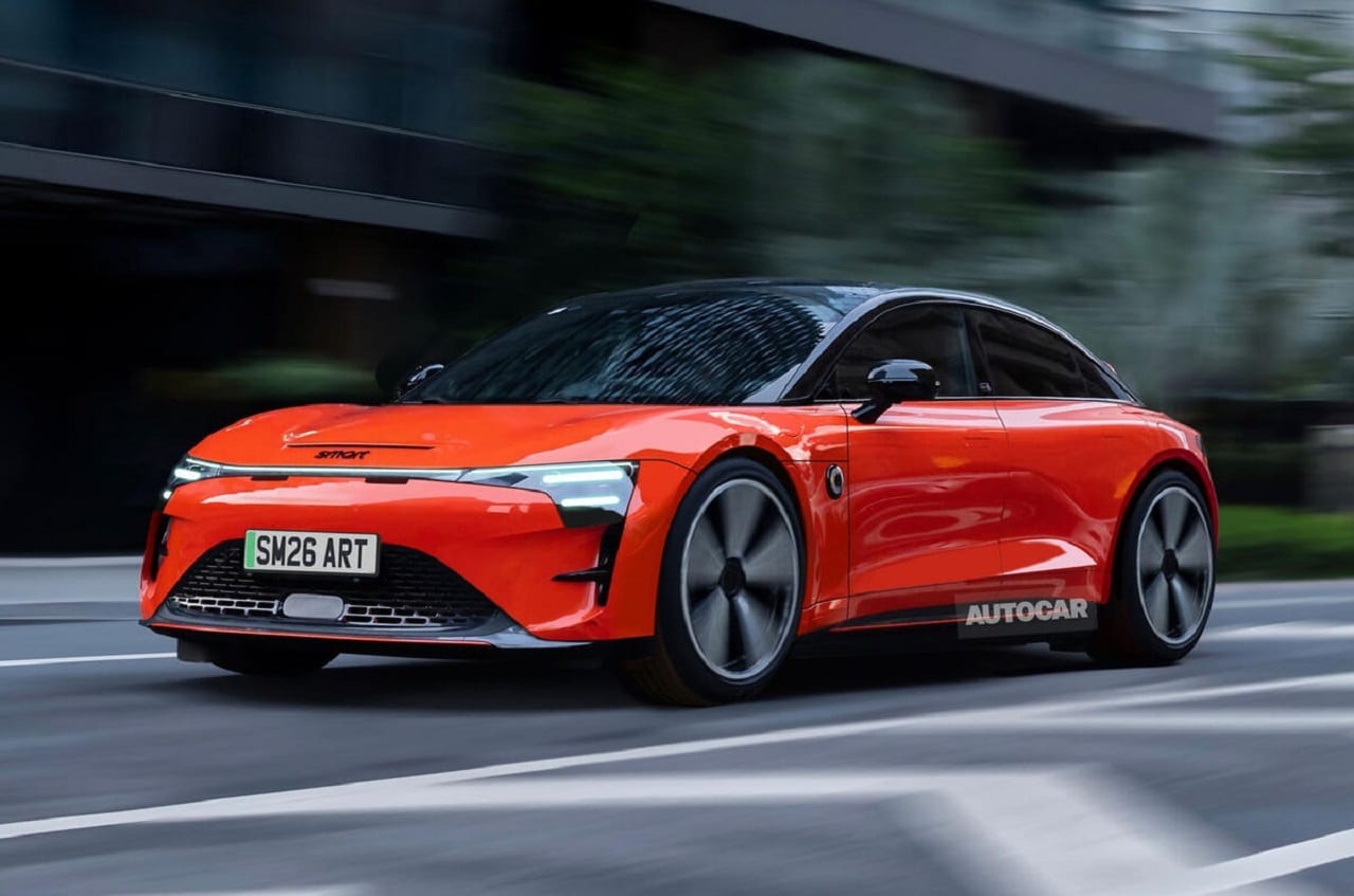 Smart #6: ecco come sarà la rivale di Tesla Model 3 [RENDER]