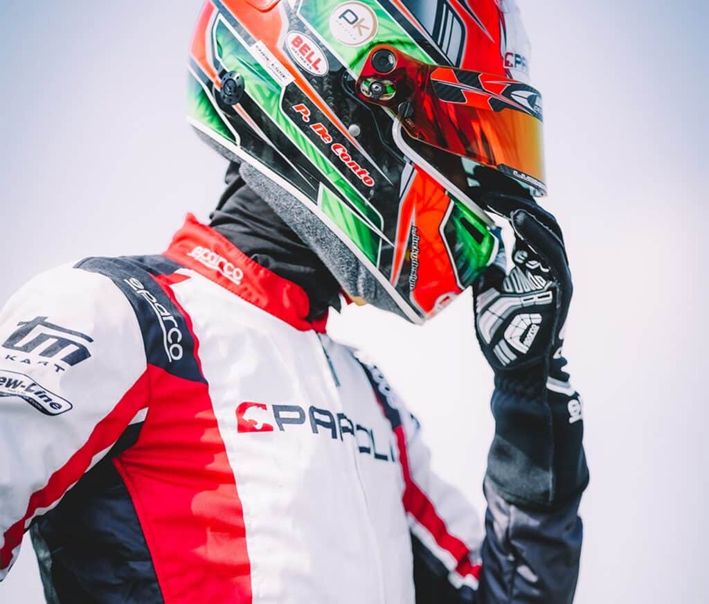 Sparco rinnova per il quarto anno di fila la partnership con Parolin Racing Kart