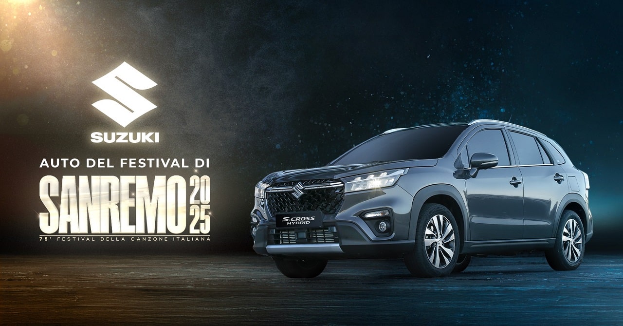 Suzuki S-Cross Hybrid: in occasione del 75° Festival di Sanremo on-air il nuovo spot
