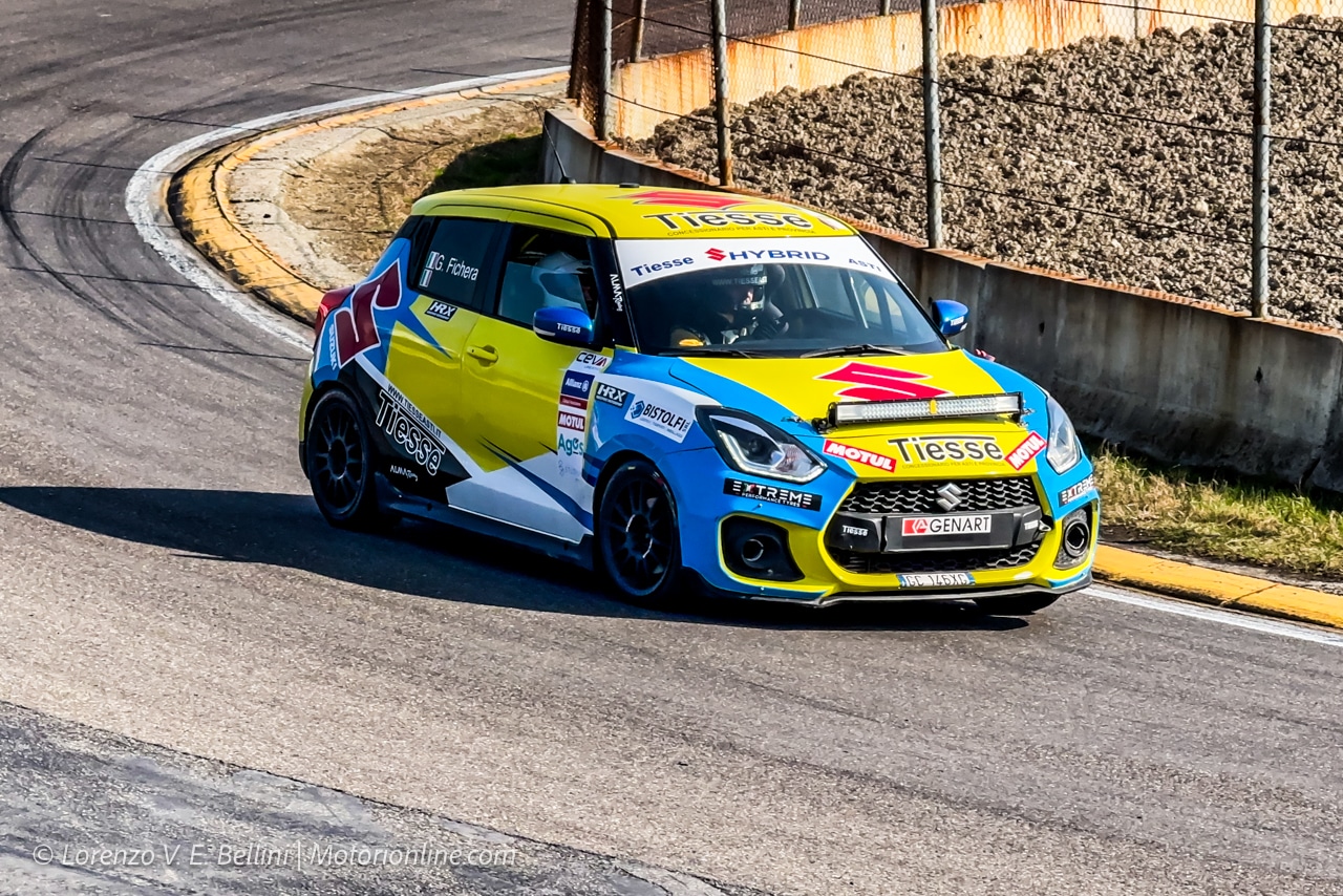 Suzuki Swift Sport Rally a Castelletto di Branduzzo
