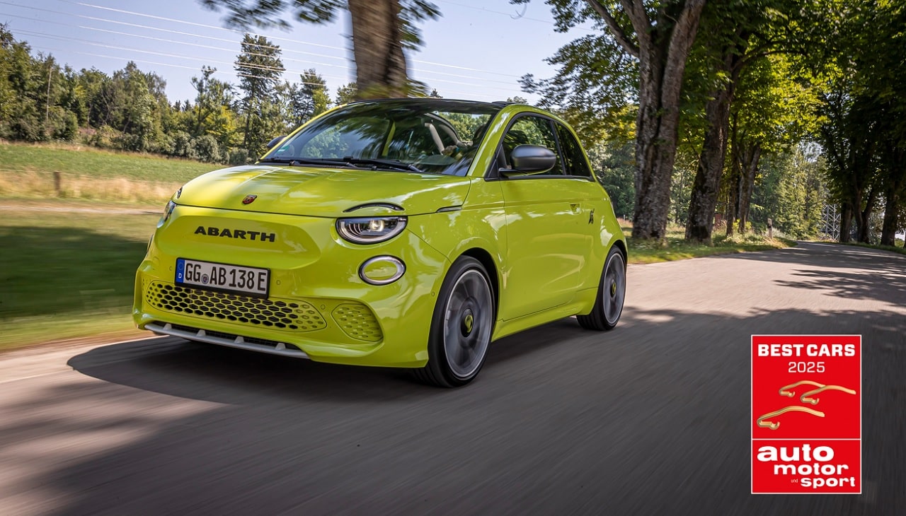 Abarth 500e migliore “Mini Car” nei premi Best Cars