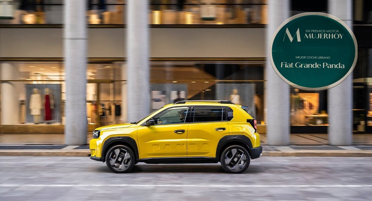 Fiat Grande Panda si aggiudica il premio ‘Miglior Veicolo Urbano’ della rivista spagnola Mujer Hoy