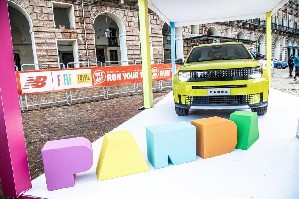 Fiat Grande Panda è Auto ufficiale della Deejay Ten 2025