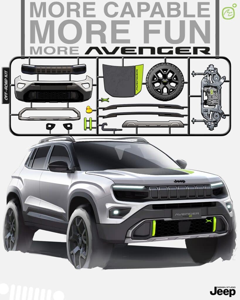 Jeep Avenger 4xe: i designer di Jeep svelano la visione creativa dietro al suo progetto [VIDEO]
