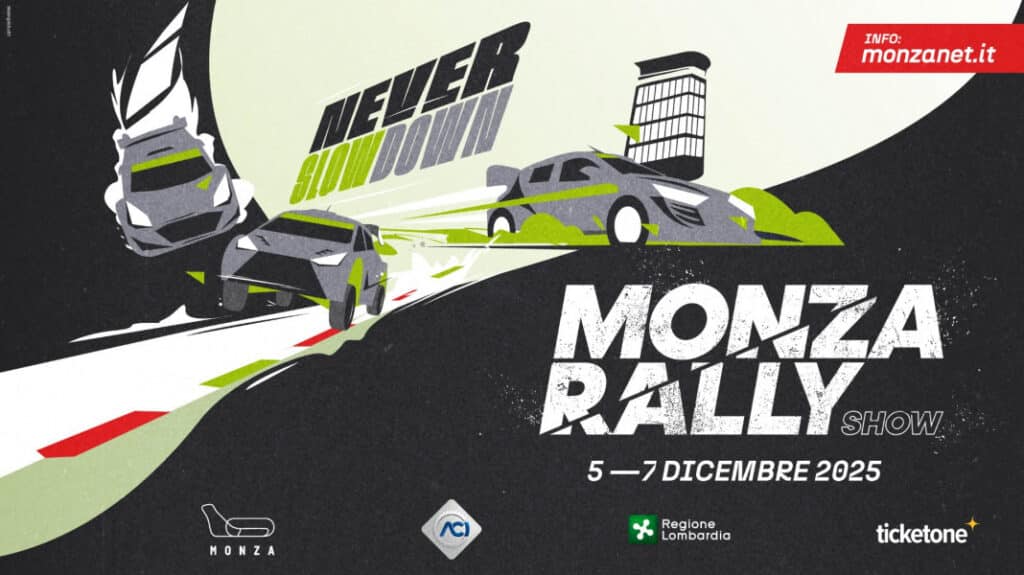 Monza Rally Show 2025: già in vendita i biglietti, da 10 euro
