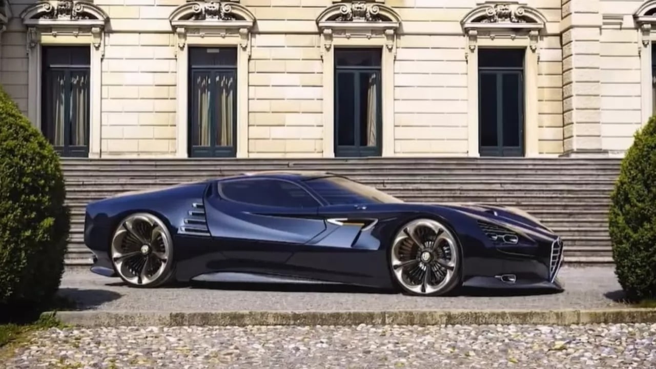 Nuova Alfa Romeo Montreal: reinterpretazione in chiave moderna di un mito [RENDER]