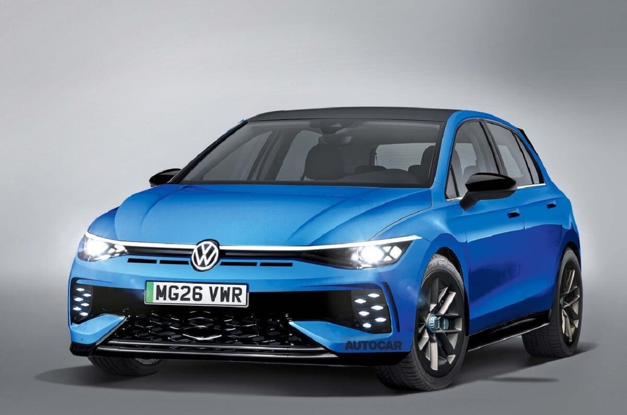 Nuova Volkswagen Golf utilizzerà il software avanzato di Rivian [RENDER]