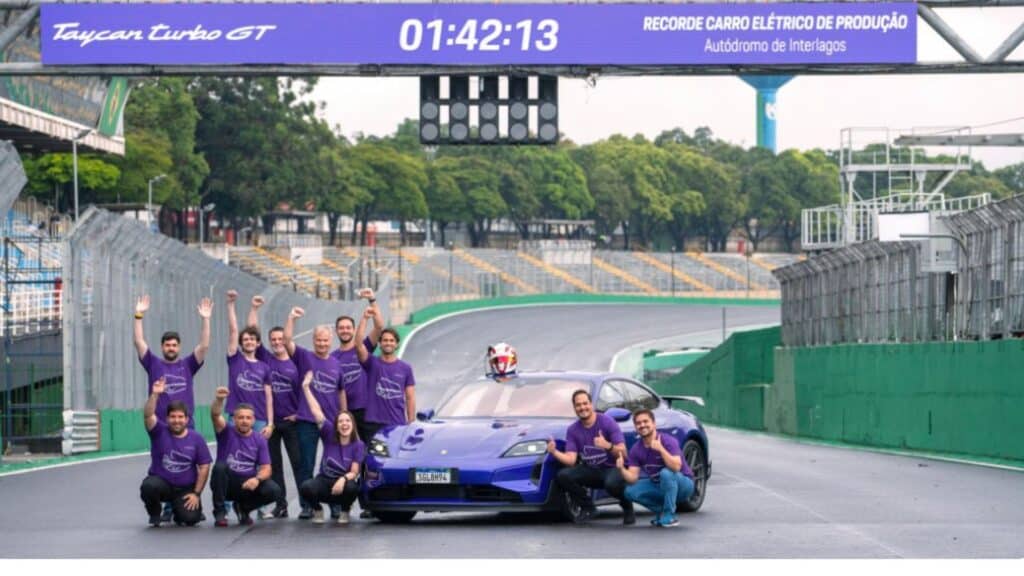 Record a Interlagos: la Porsche Taycan Turbo GT si supera. IL VIDEO