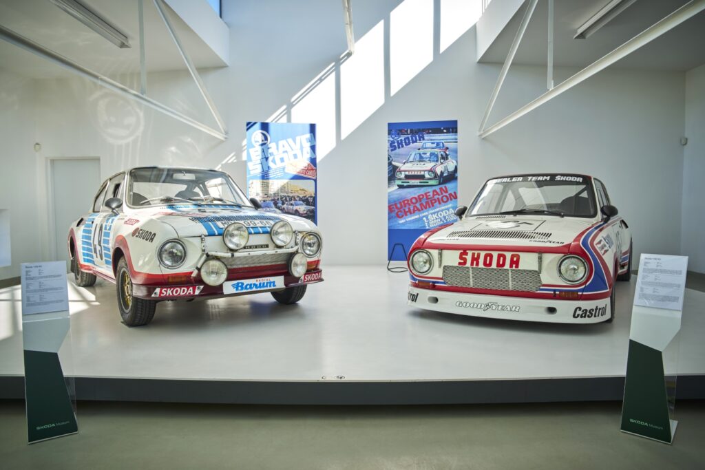 I 50 anni della Škoda 130 RS: un'icona del motorsport in mostra