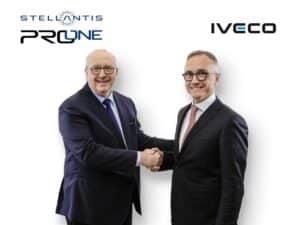 Stellantis Pro One fornirà due furgoni elettrici al gruppo Iveco