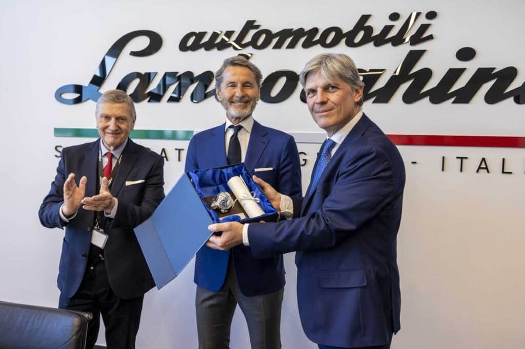 Lamborghini: Stephan Winkelmann premiato da UIGA
