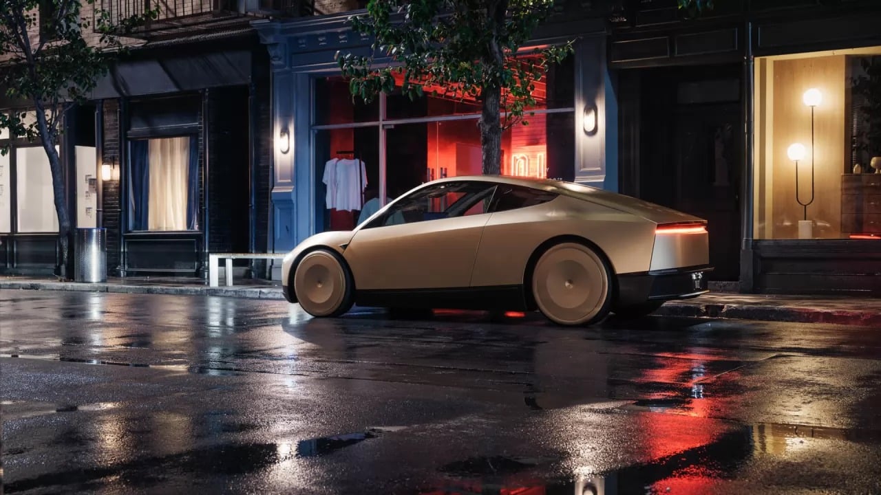 Tesla CyberCab promette un'autonomia impressionante con una batteria piccola