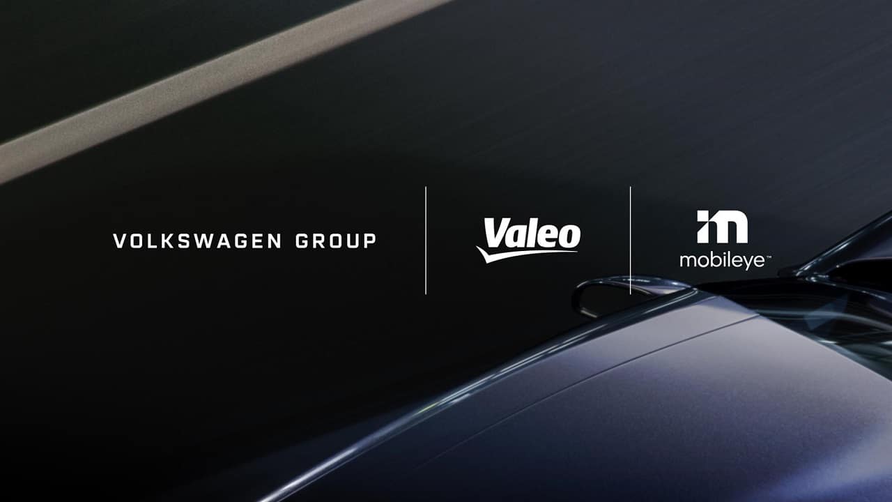Volkswagen, Valeo e Mobileye insieme per l’assistenza alla guida nei futuri veicoli MQB