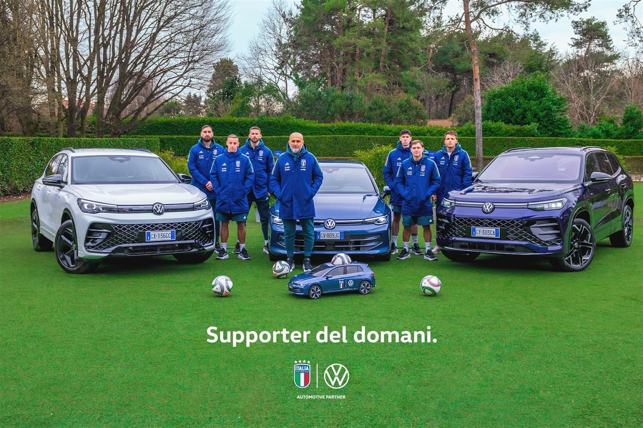 Volkswagen Italia rinnova il suo ruolo di Automotive Partner della FIGC
