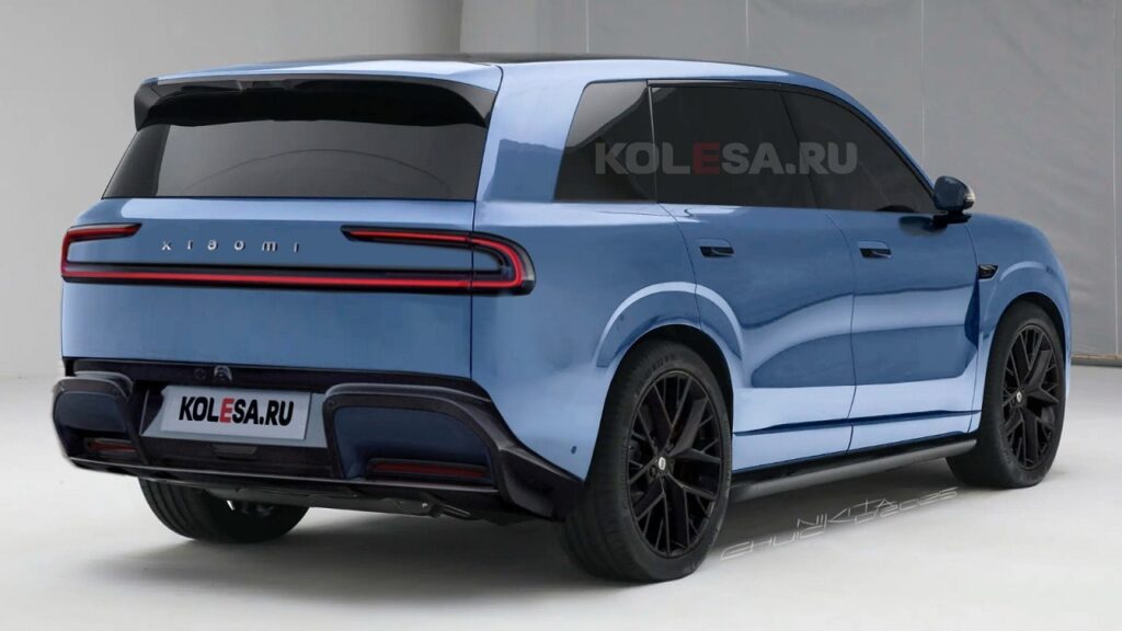 Xiaomi: ecco quale design potrebbe avere il SUV rivale di Tesla Model X [RENDER]