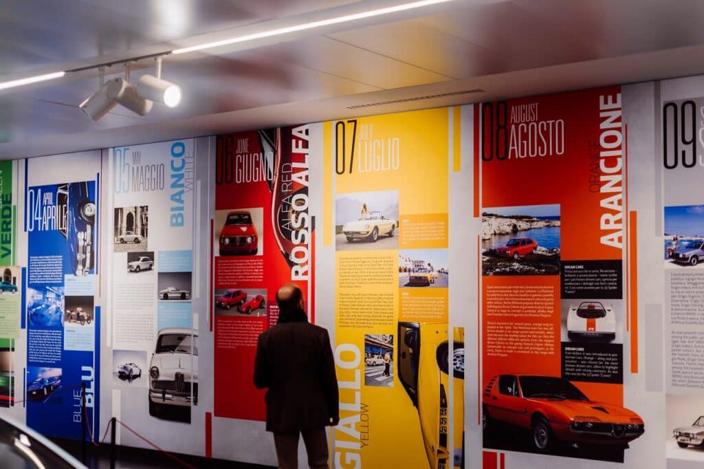 Alfa Romeo celebra il colore con una mostra esclusiva al Museo di Arese
