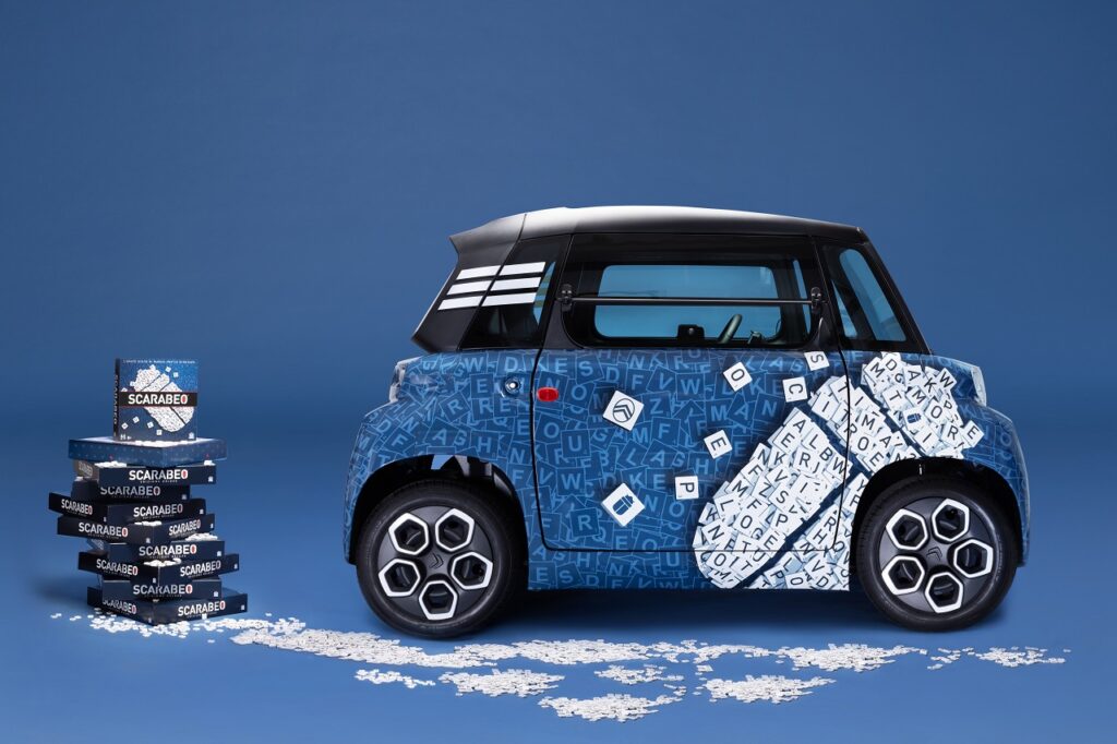 Citroën Ami e Scarabeo si incontrano alla Milano Design Week