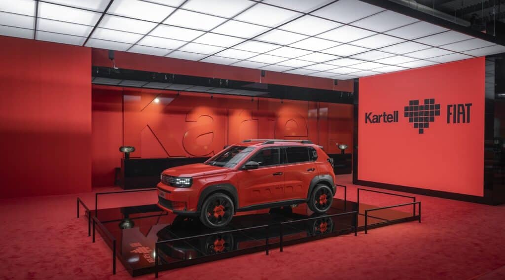 Fiat Grande Panda Kartell protagonista al Salone del Mobile 2025